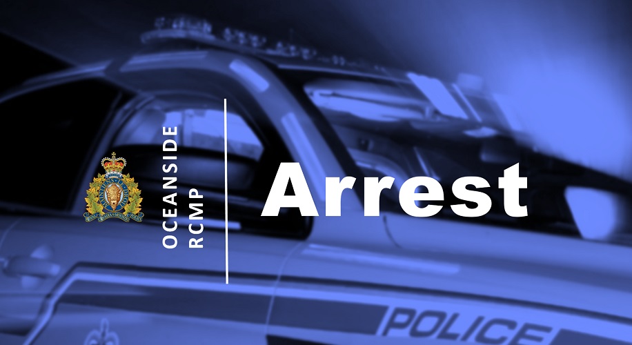 Oceanside RCMP Arrest