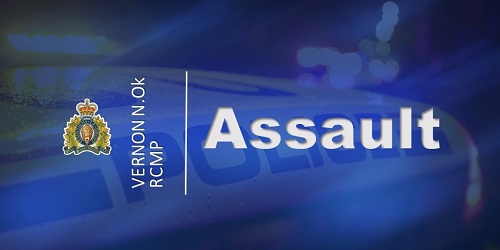 stock image blue background assault in text